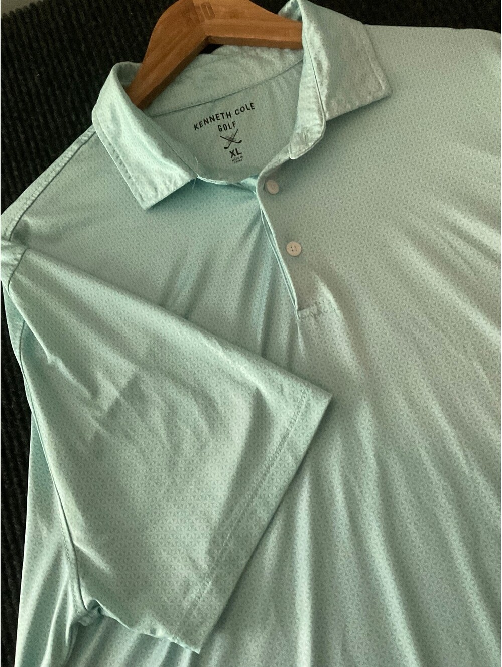 Kenneth Cole Golf Men's Polo Shirt XL sea green